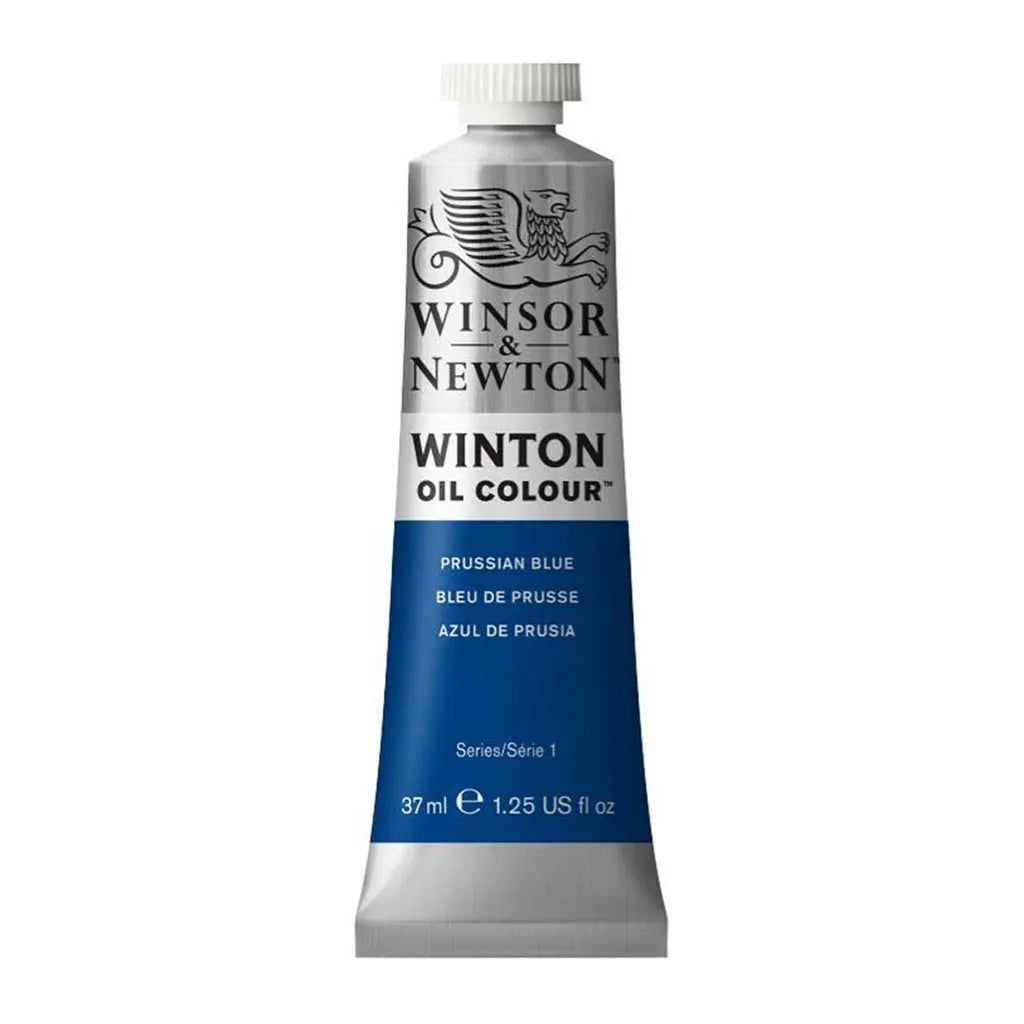 Winsor &amp; Newton Winton Oil Color 37ml Prussian Blue S1