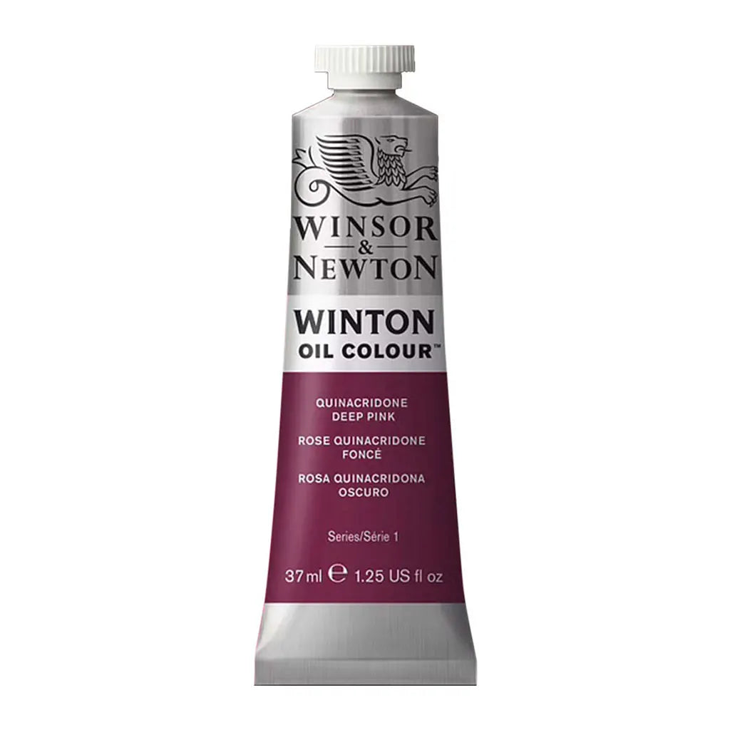 Winsor & Newton Winton Oil Color 37ml Quinacridone Deep Pink S1