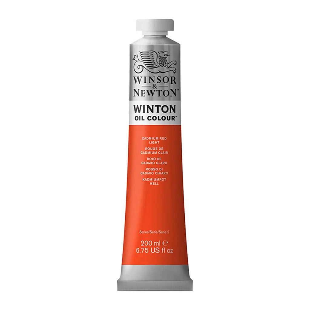 Winsor & Newton Winton Oil Color 200ml Cadmium Red Light S2