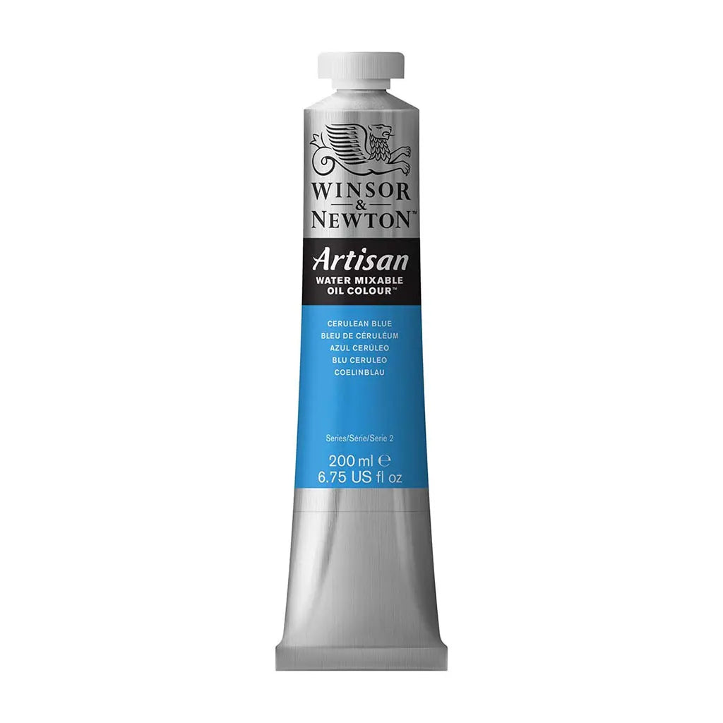Winsor & Newton Artisan Mixable Oil Color 200ml Cerulean Blue S2