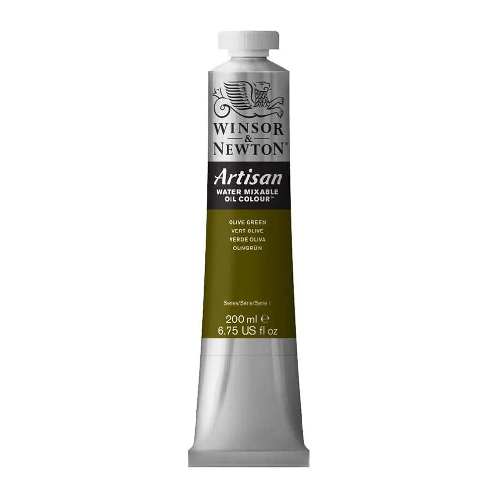 Winsor & Newton Artisan Mixable Oil Color 200ml Olive Green S1