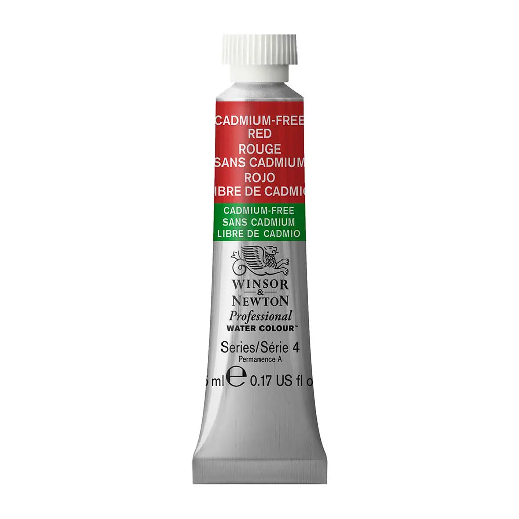 Winsor & Newton Professional Watercolour 5ml Cadmium-Free Red S4
