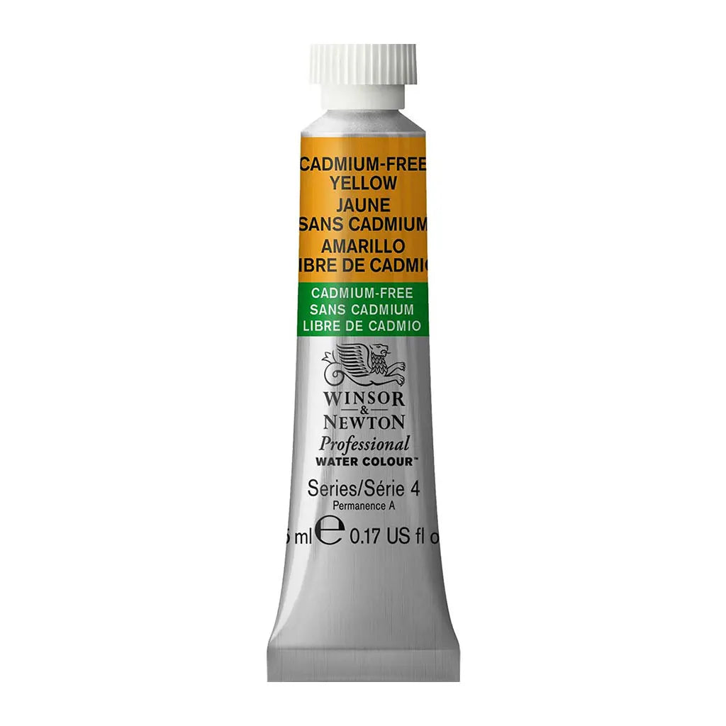 Winsor & Newton Professional Watercolour 5ml Cadmium-Free Yellow S4