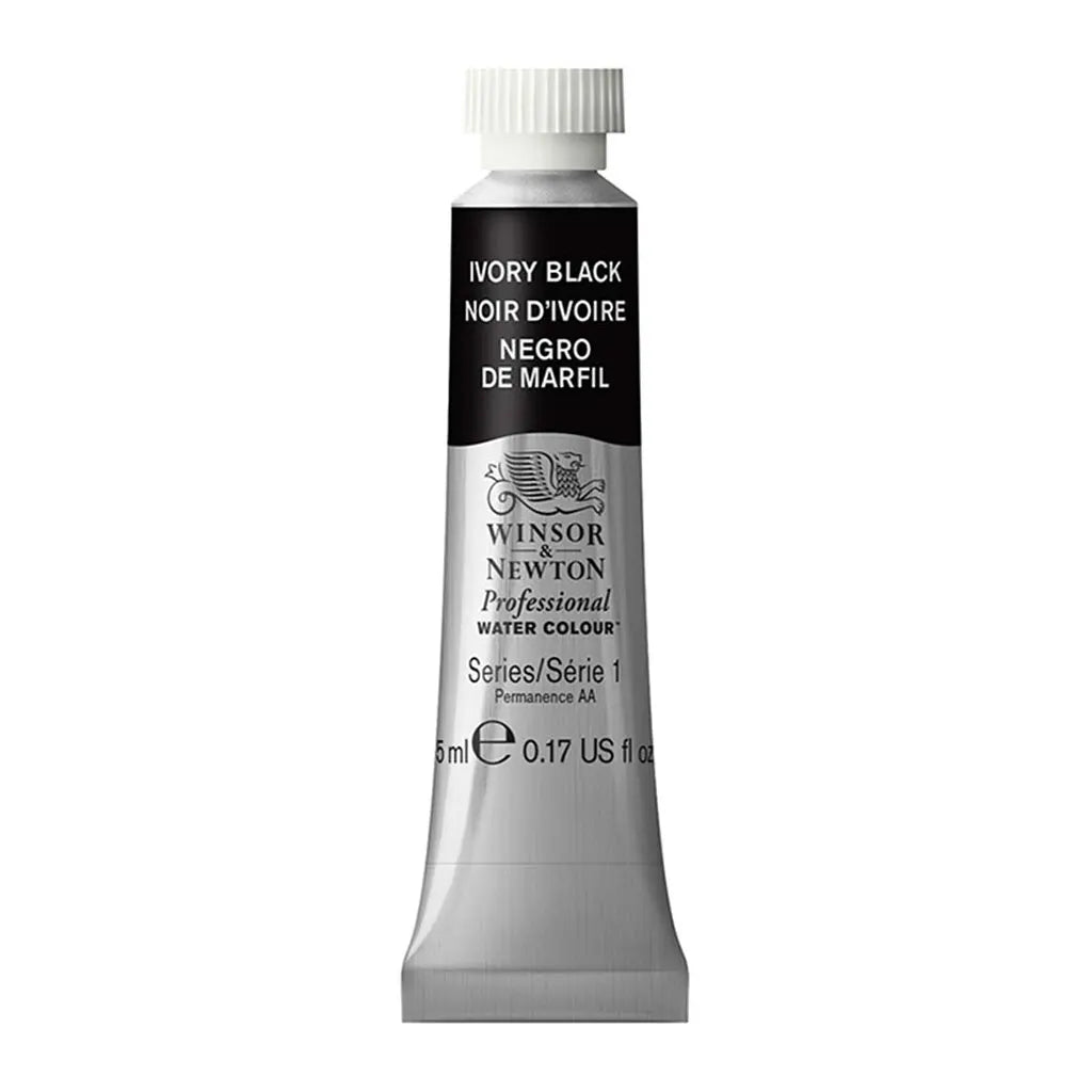 Winsor &amp; Newton Professional Watercolour 5ml Ivory Black S1