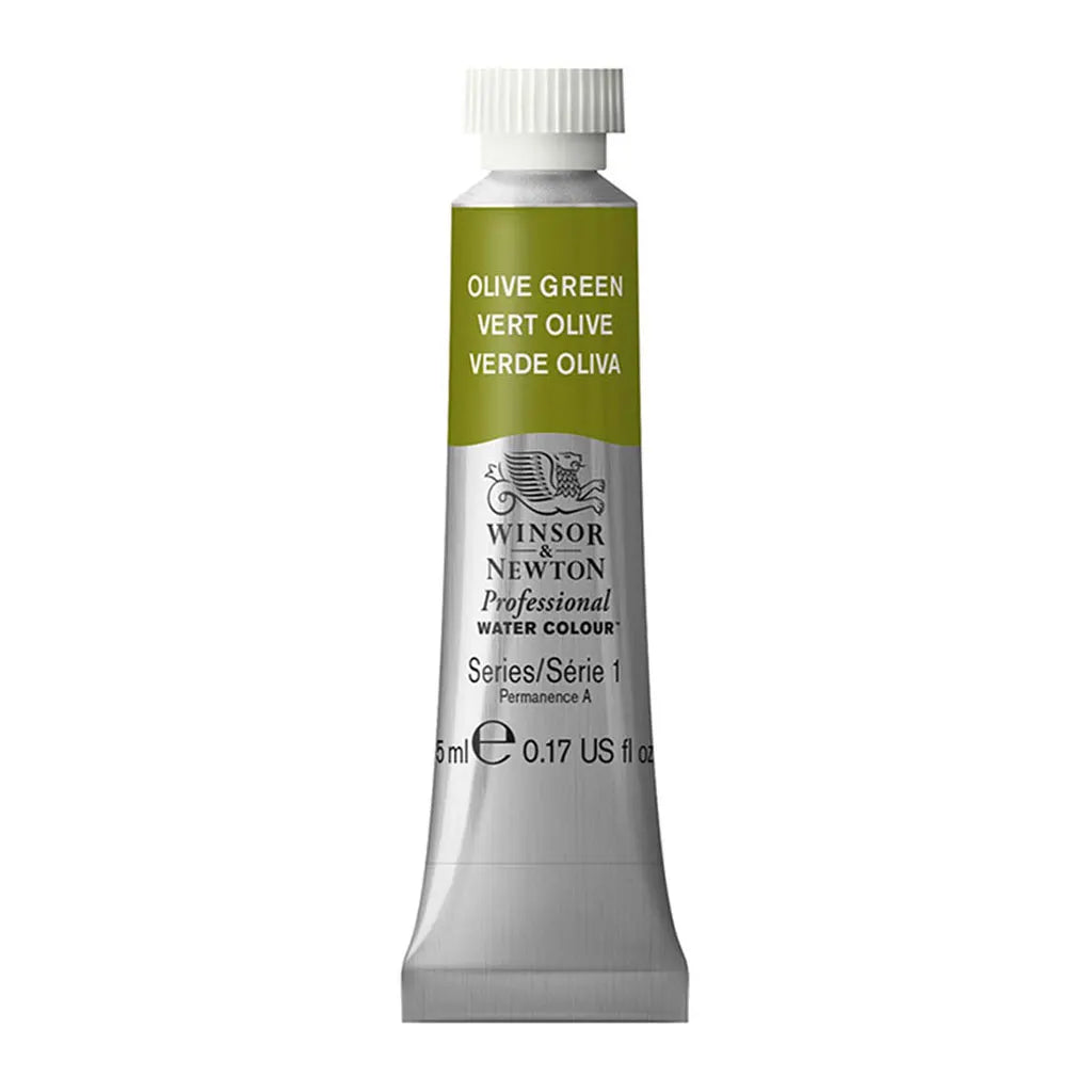 Winsor &amp; Newton Professional Watercolour 5ml Olive Green S1