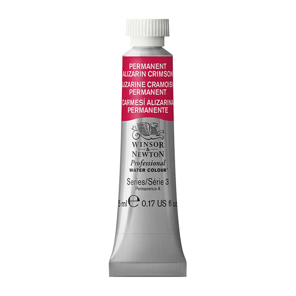 Winsor & Newton Professional Watercolour 5ml Permanent Alizarin Crimson S3