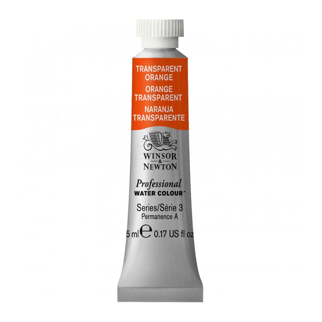 Winsor & Newton Professional Watercolour 5ml Transparent Orange S3