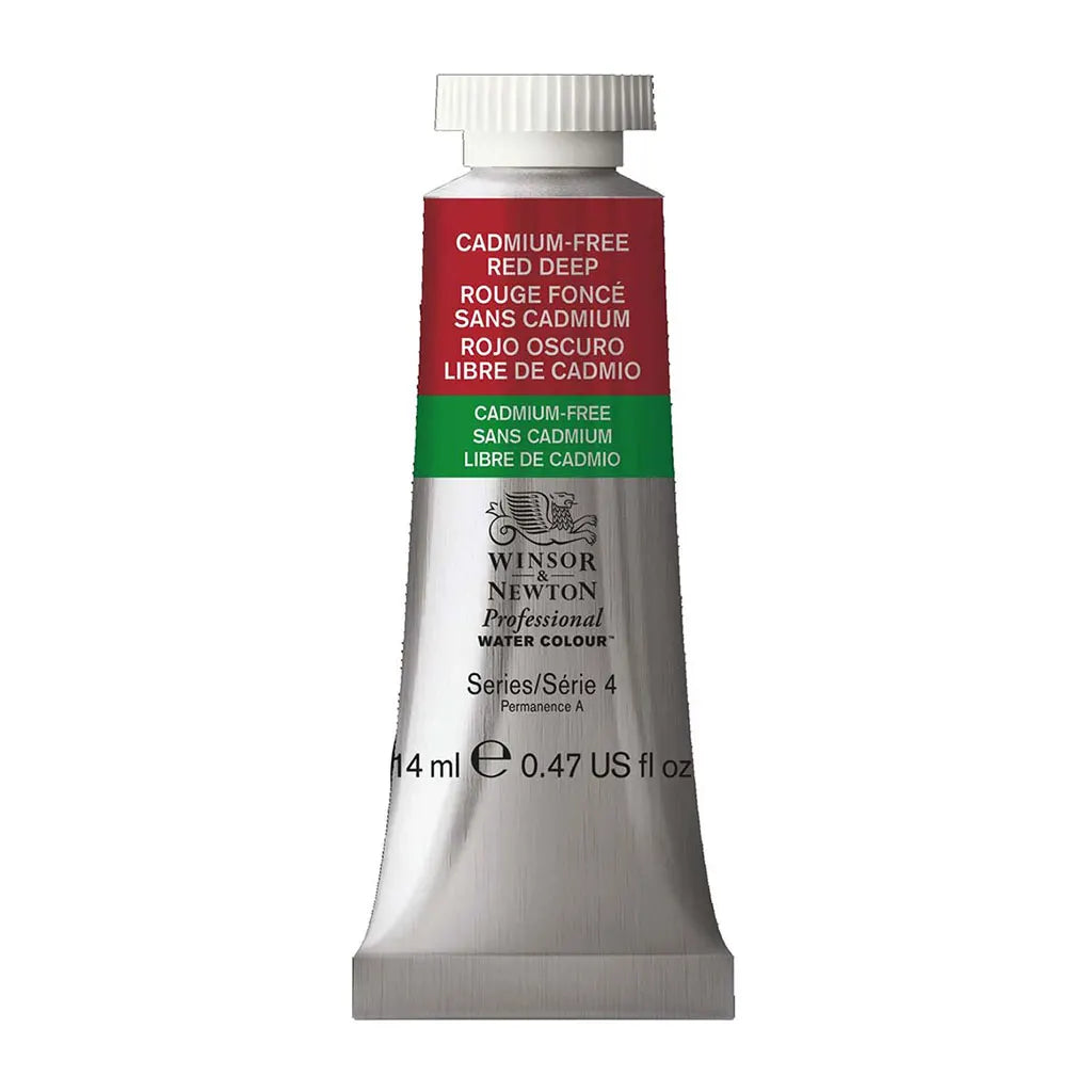 Winsor & Newton Professional Watercolour 14ml Cadmium-Free Red Deep S4