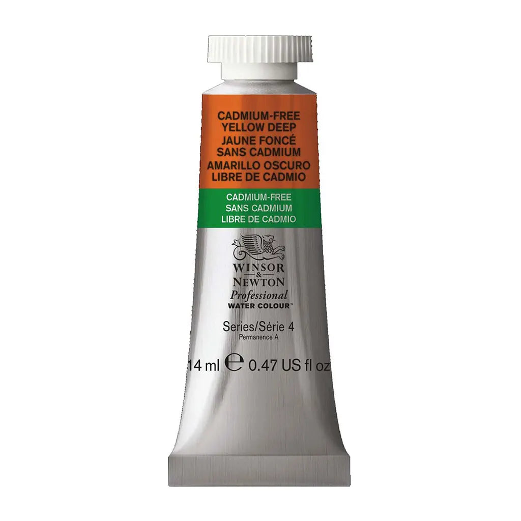 Winsor & Newton Professional Watercolour 14ml Cadmium-Free Yellow Deep S4