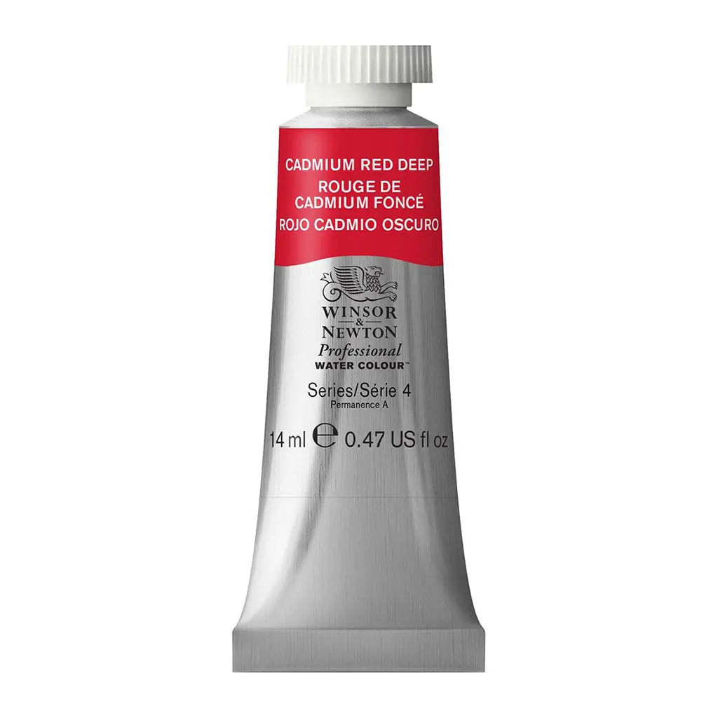 Winsor & Newton Professional Watercolour 14ml Cadmium Red Deep S4