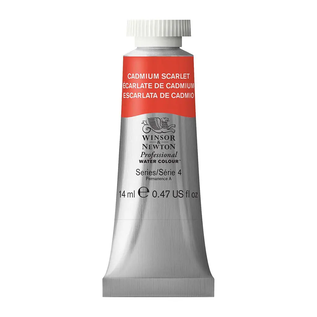 Winsor & Newton Professional Watercolour 14ml Cadmium Scarlet S4