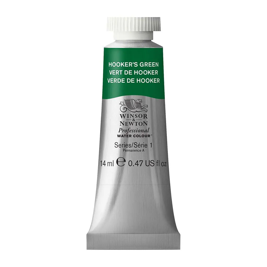 Winsor & Newton Professional Watercolour 14ml HookerS Green S1