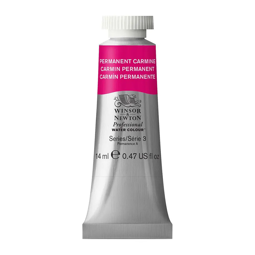 Winsor & Newton Professional Watercolour 14ml Permanent Carmine S3