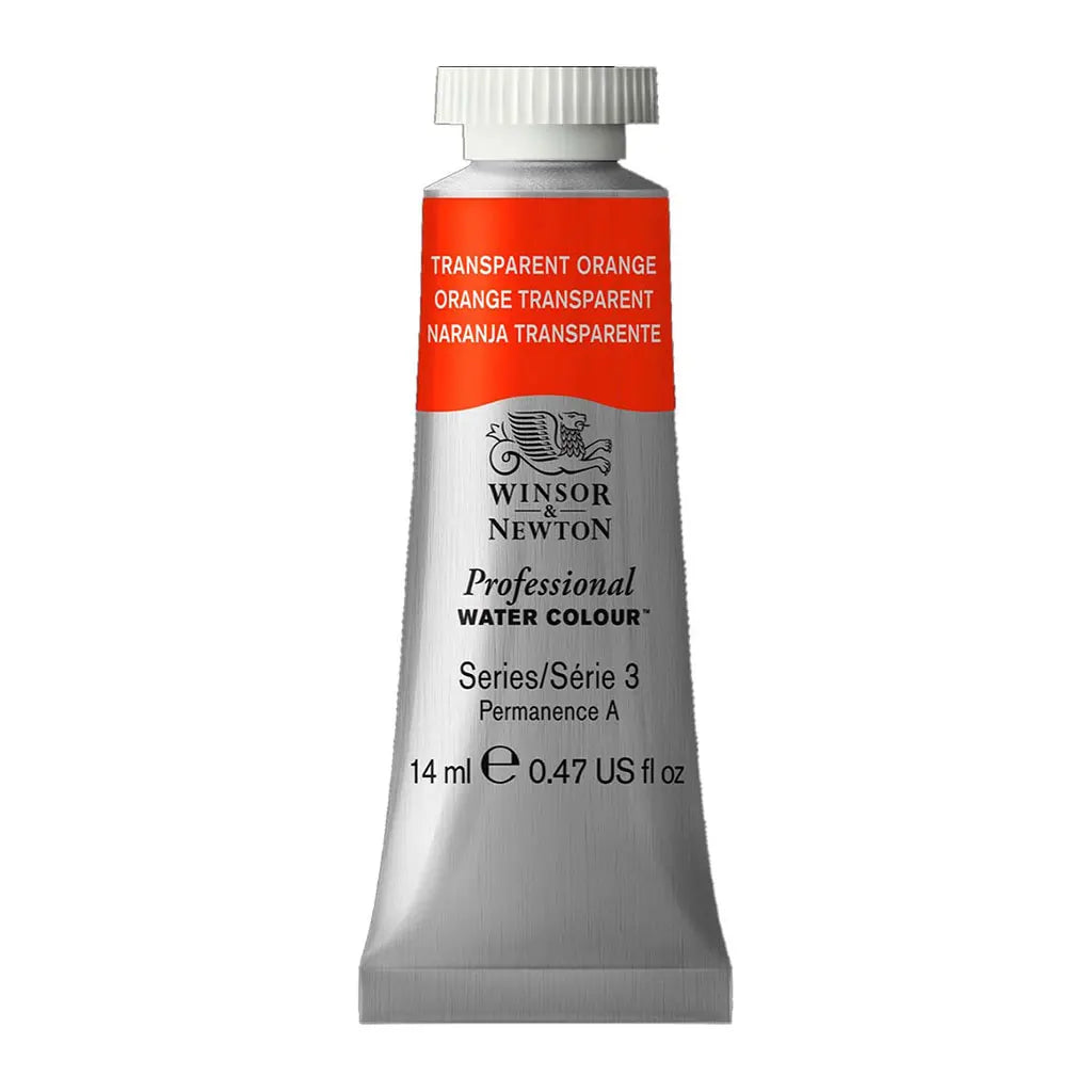 Winsor & Newton Professional Watercolour 14ml Transparent Orange S3