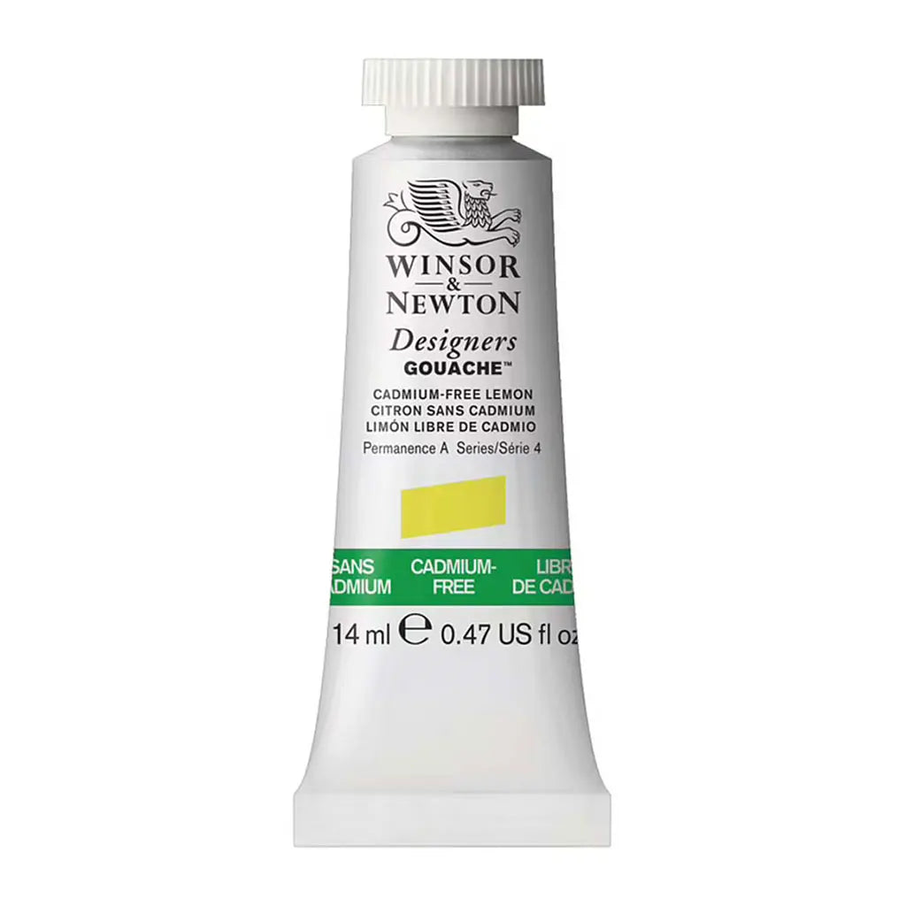 Winsor & Newton Designers Gouache 14ml Cadmium Free Lemon S4