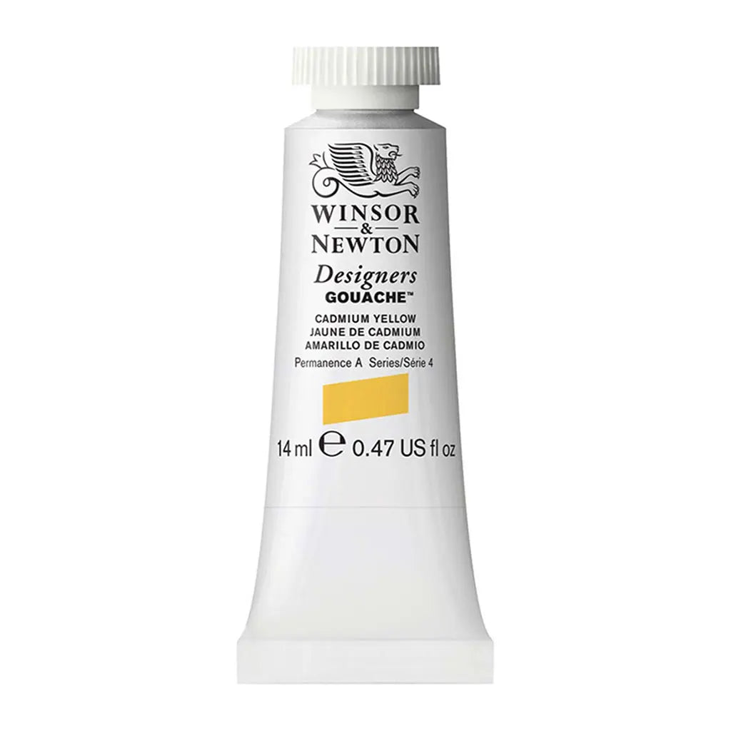 Winsor & Newton Designers Gouache 14ml Cadmium Yellow S4