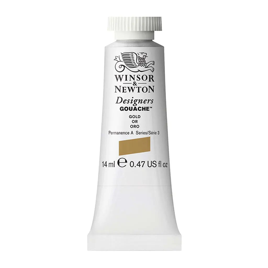 Winsor & Newton Designers Gouache 14ml Gold S3