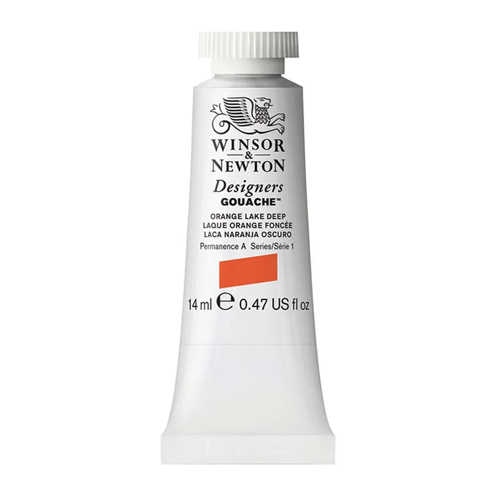 Winsor & Newton Designers Gouache 14ml Orange Lake Deep S1
