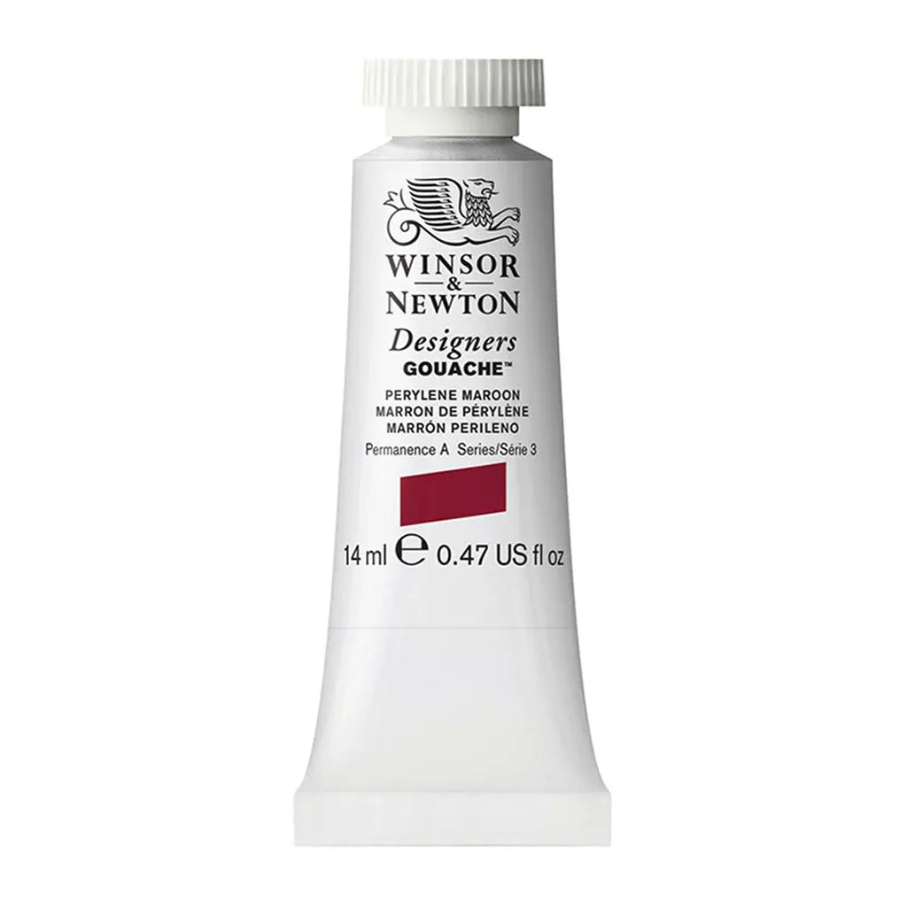 Winsor & Newton Designers Gouache 14ml Perylene Maroon S3