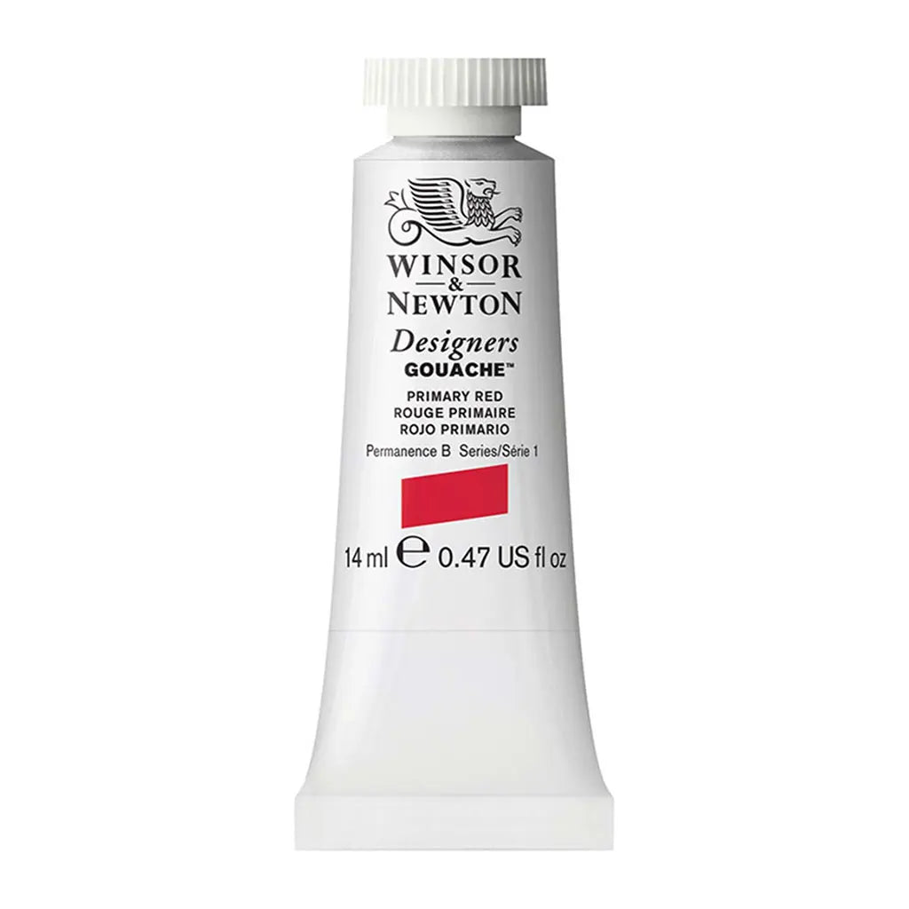 Winsor & Newton Designers Gouache 14ml Primary Red S1