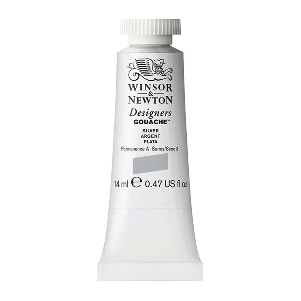 Winsor & Newton Designers Gouache 14ml Silver S3