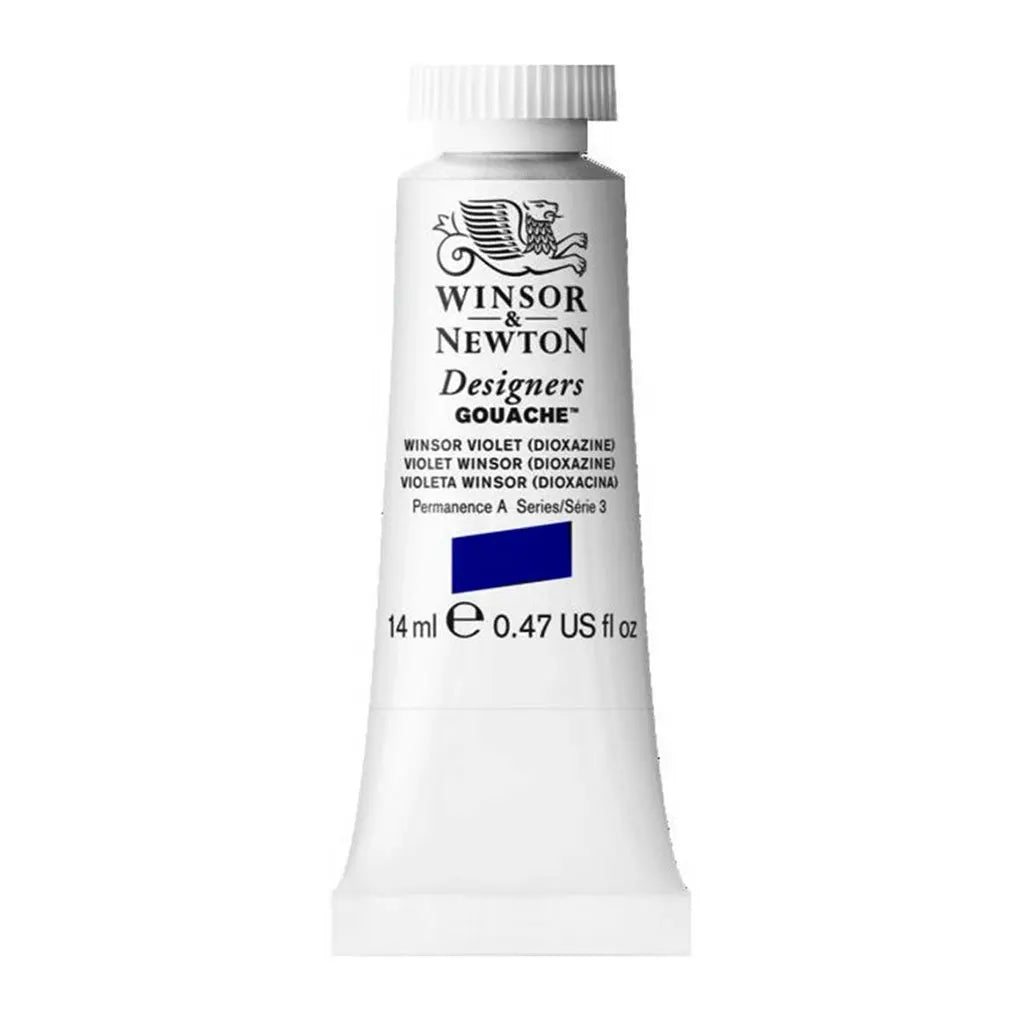 Winsor & Newton Designers Gouache 14ml Winsor Violet S3