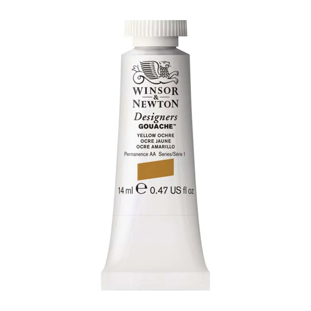 Winsor & Newton Designers Gouache 14ml Yellow Ochre S1