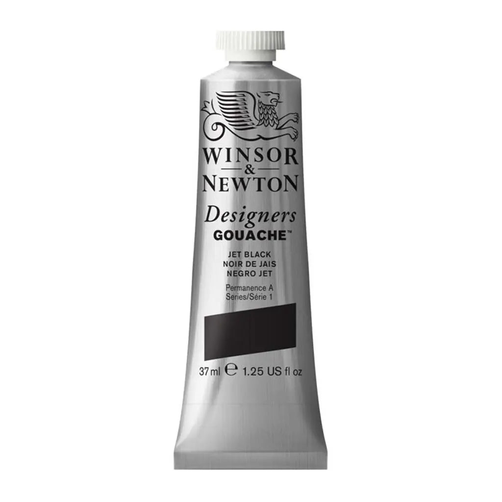Winsor & Newton Designers Gouache 37ml Jet Black S1