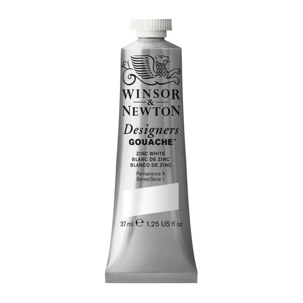 Winsor & Newton Designers Gouache 37ml Zinc White S1