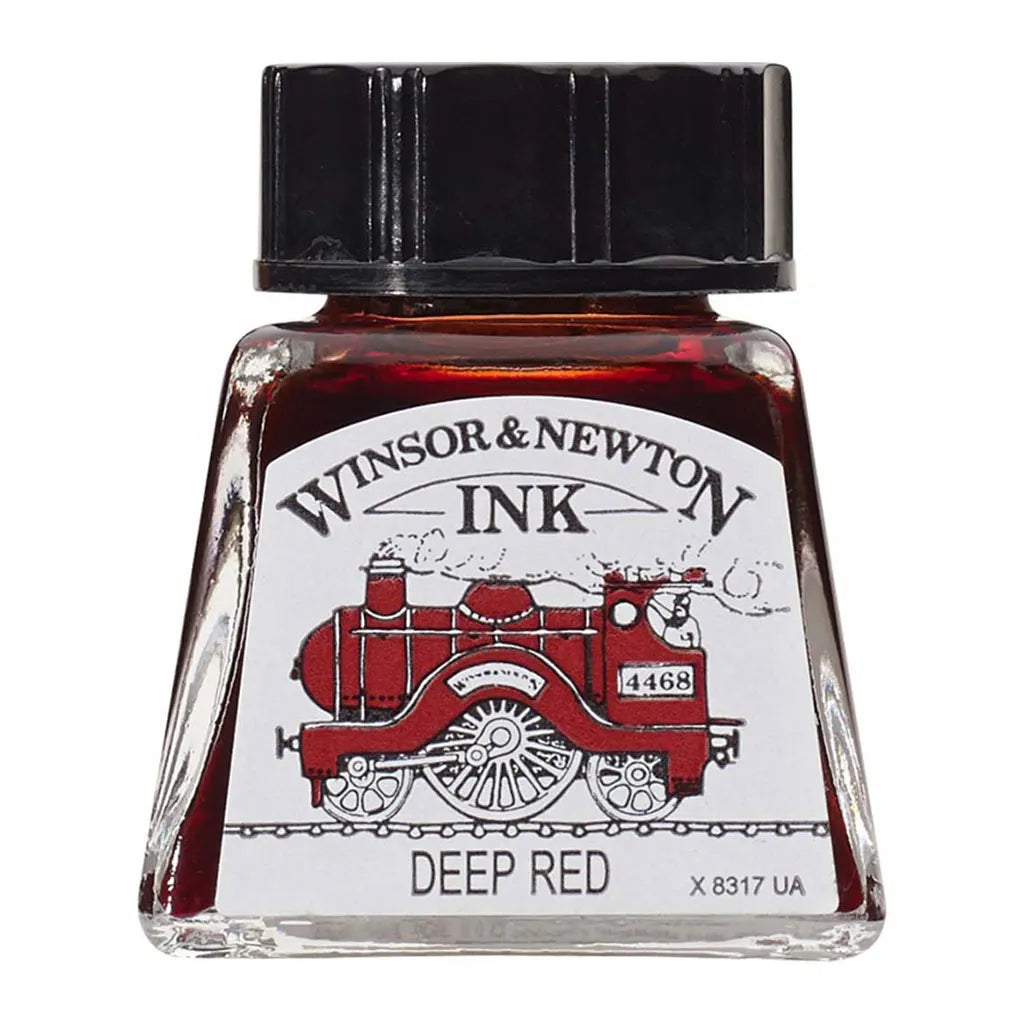 Winsor & Newton Drawing Ink 14ml Deep Red