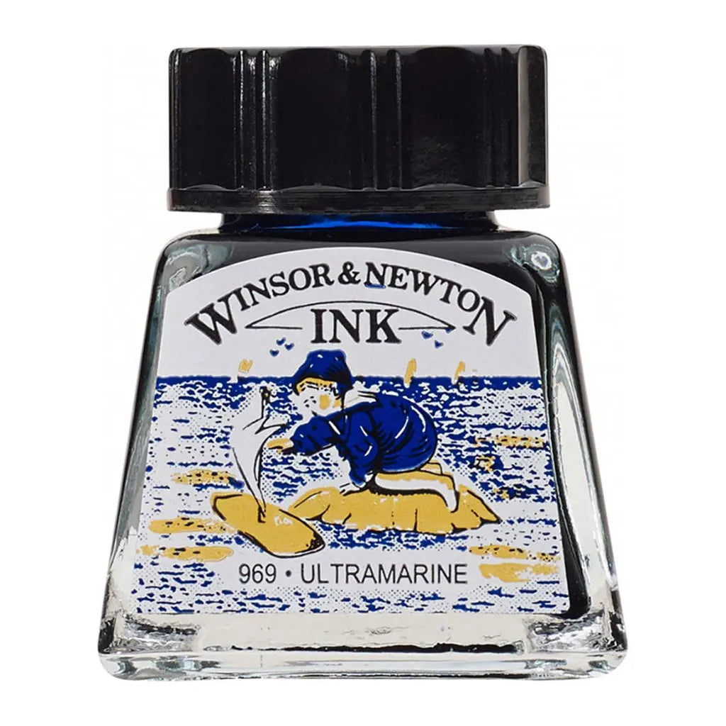 Winsor & Newton Drawing Ink 14ml Ultramarine