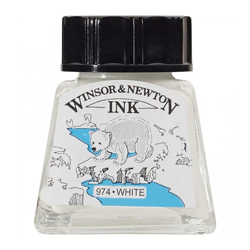 Winsor & Newton Drawing Ink 14ml White