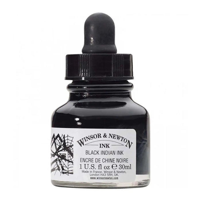 Winsor & Newton Drawing Ink 30ml Black