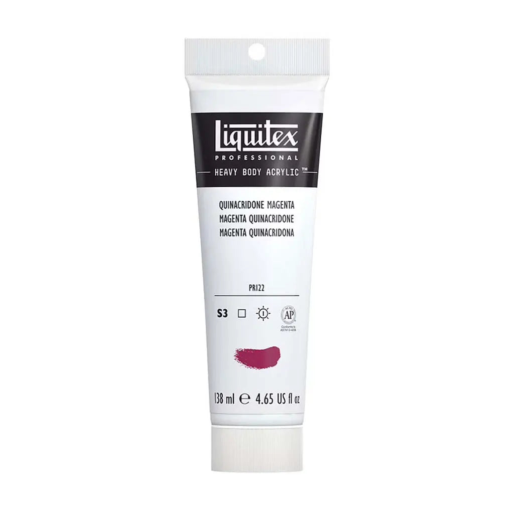 Liquitex Professional Heavy Body Acrylic 138ml (4.65oz) Quinacridone Magenta S3