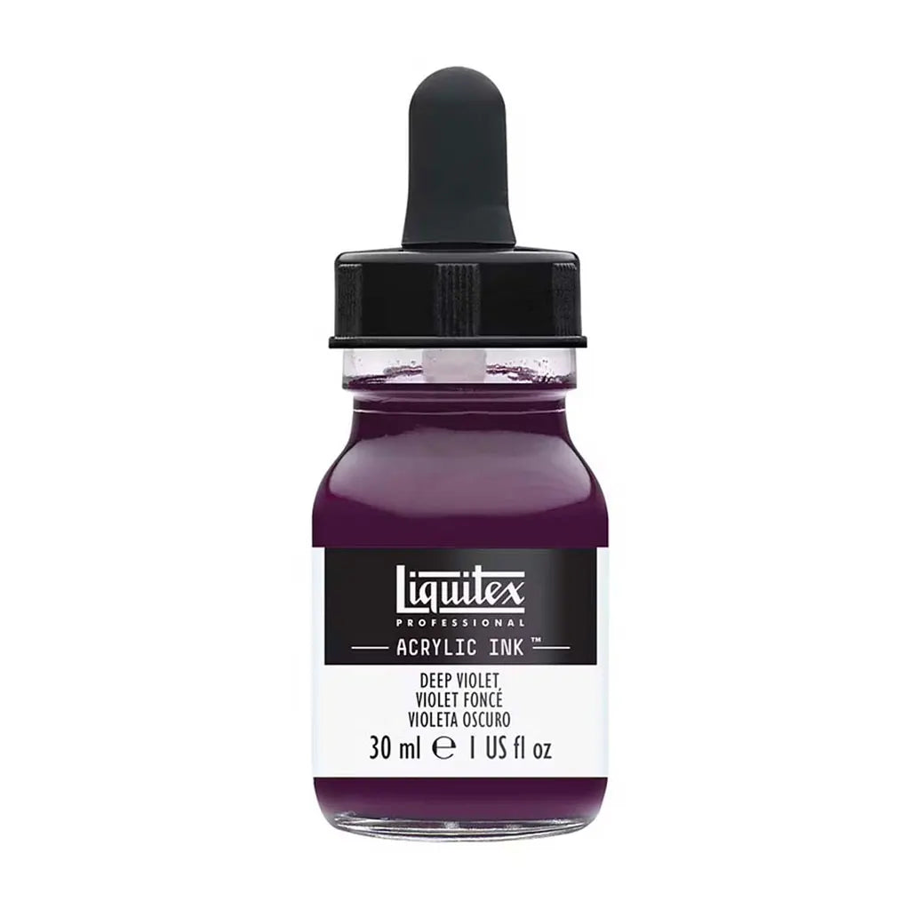Liquitex Professional Acrylic Ink 1oz Bottle Deep Violet