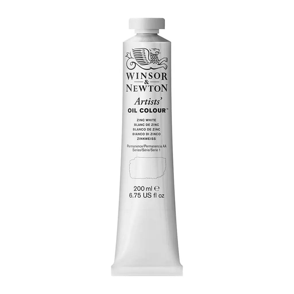 Winsor & Newton Artists Oil Colour 200ml Zinc White S1