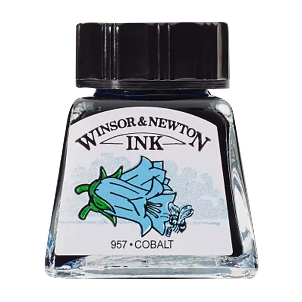 Winsor & Newton Drawing Ink 14ml Cobalt