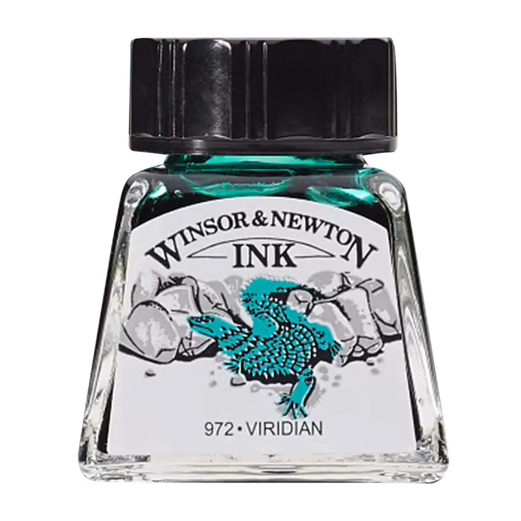 Winsor & Newton Drawing Ink 14ml Viridian