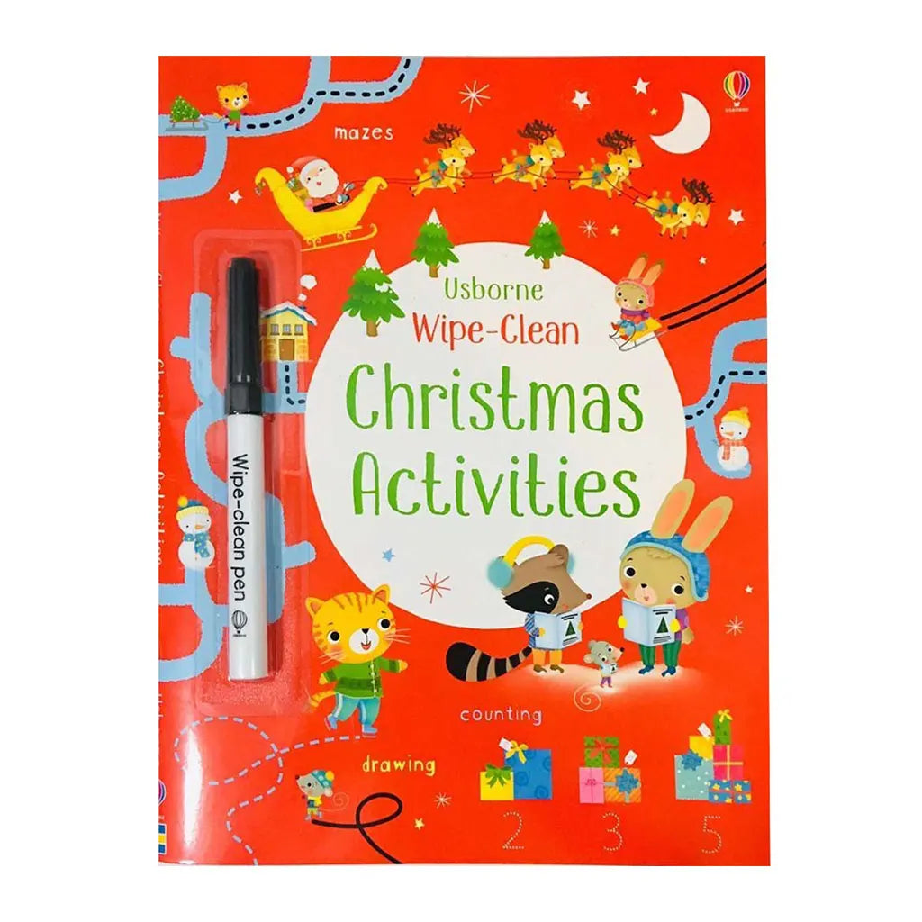 Usborne Christmas Activities Wipe-Clean