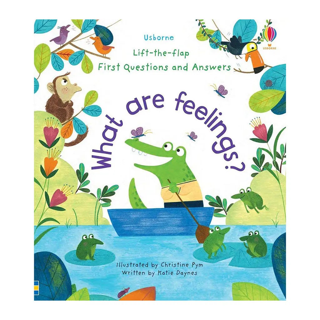 Usborne Lift-the-Flap First Q&amp;A: What are Feelings?