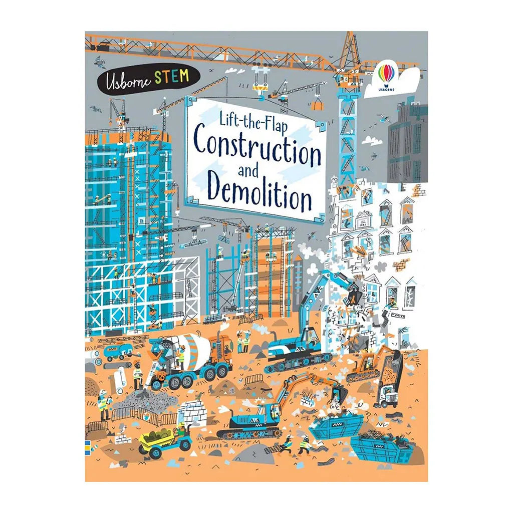 Usborne Lift-the-Flap Construction and Demolition