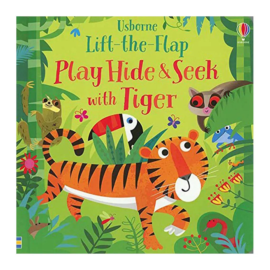 Usborne Lift-the-Flap Play Hide &amp; Seek With Tiger