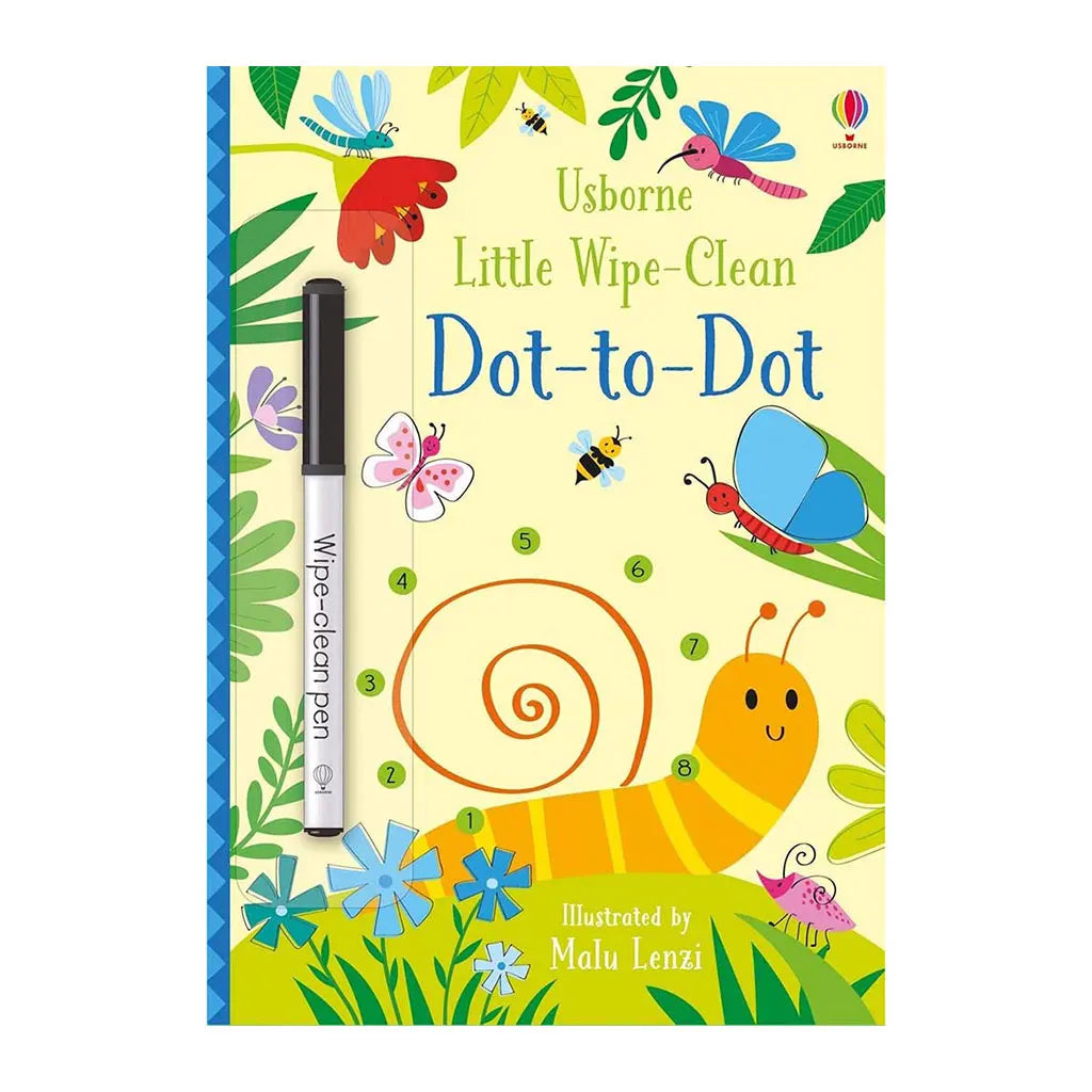 Usborne Little Wipe-Clean Dot-to-Dot