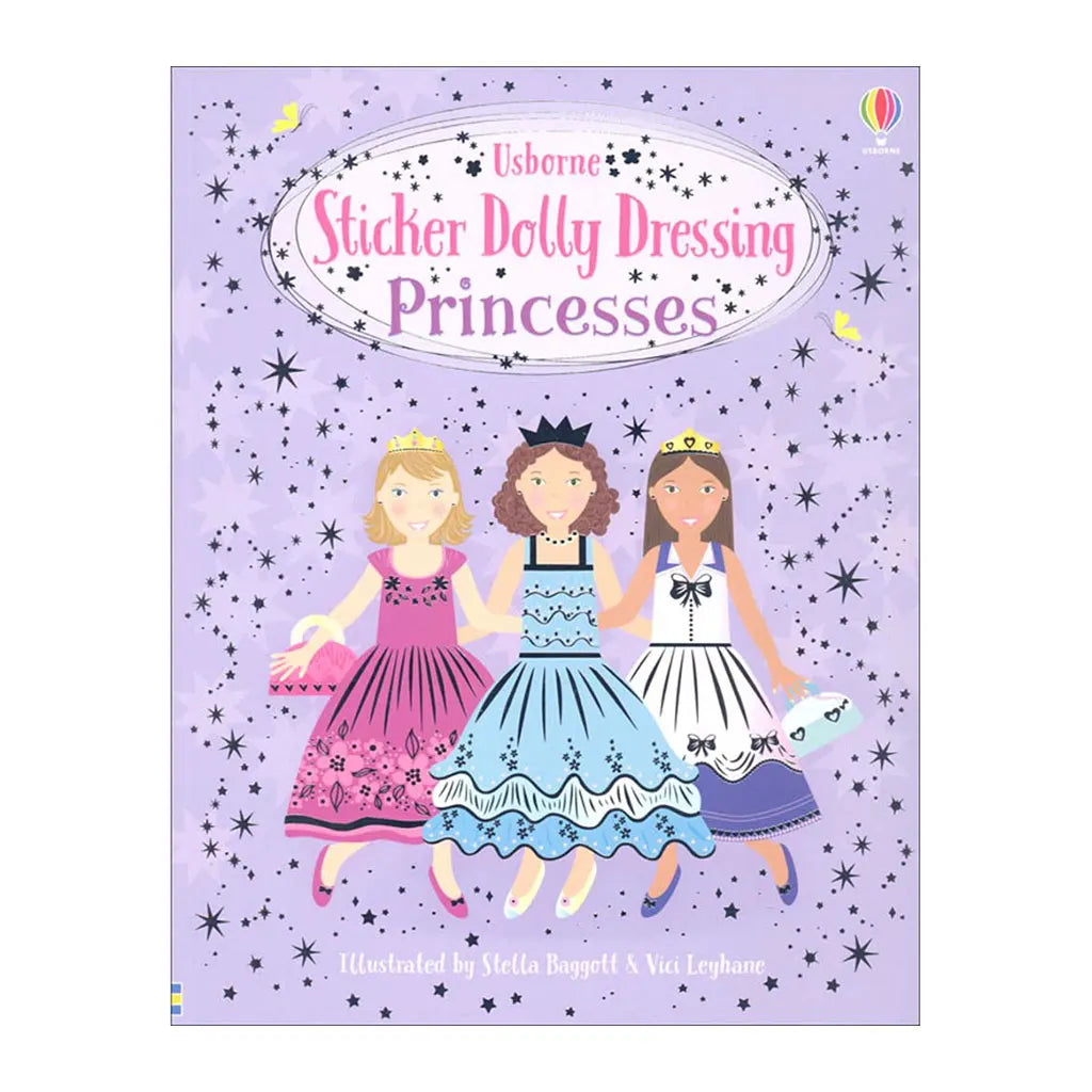 Usborne Sticker Dolly Dressing Princesses
