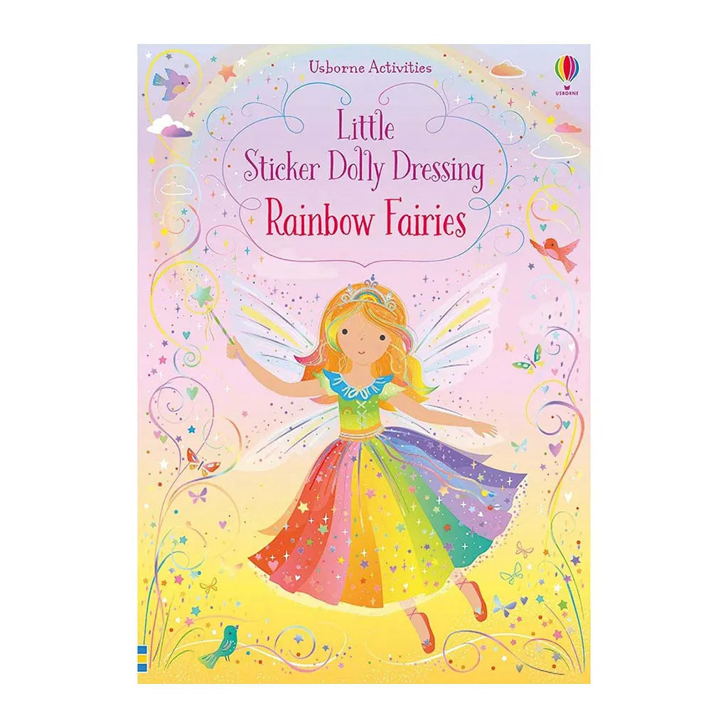 Usborne Little Sticker Dolly Dressing Rainbow Fairies