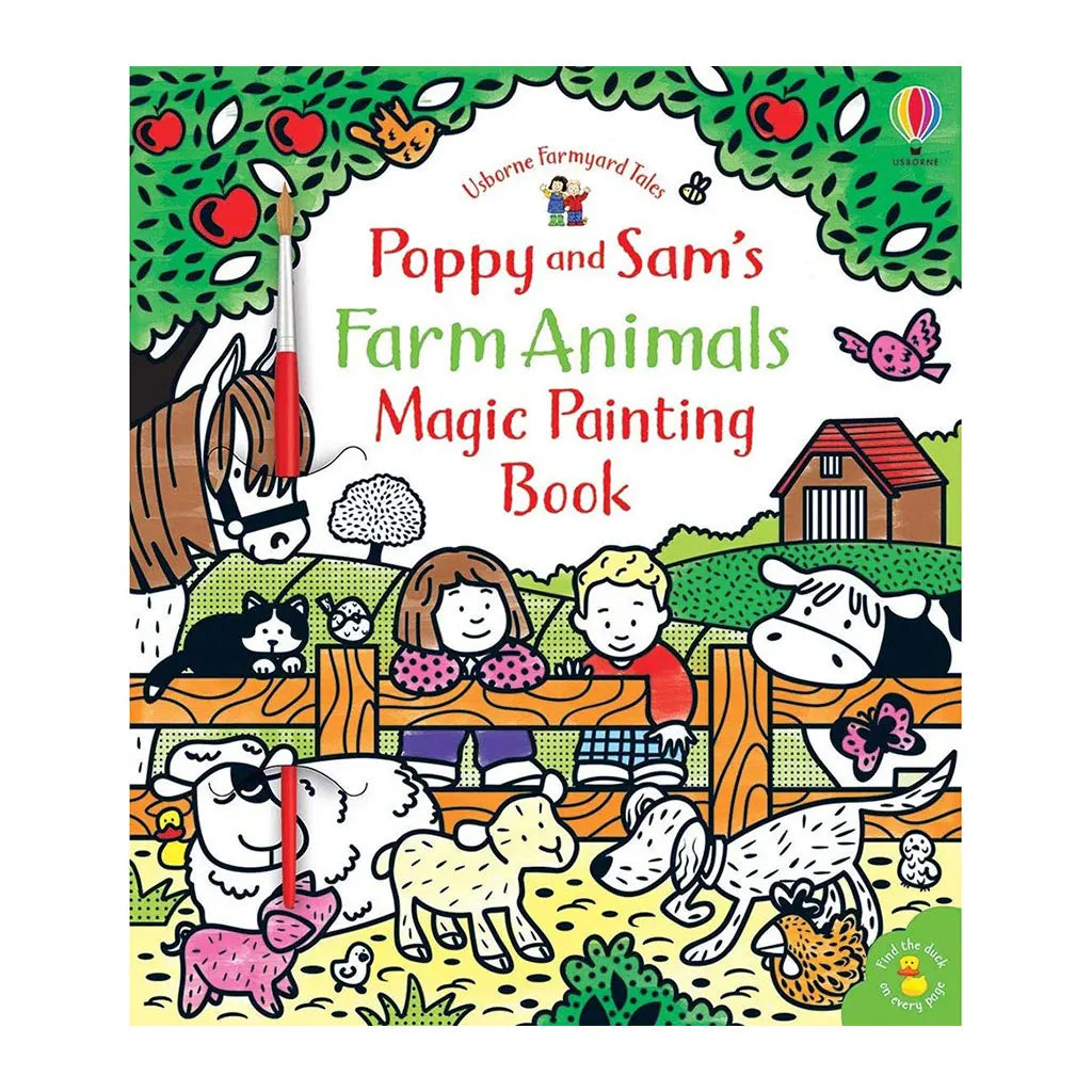 Usborne Poppy and Sam's Farm Animals Magic Painting