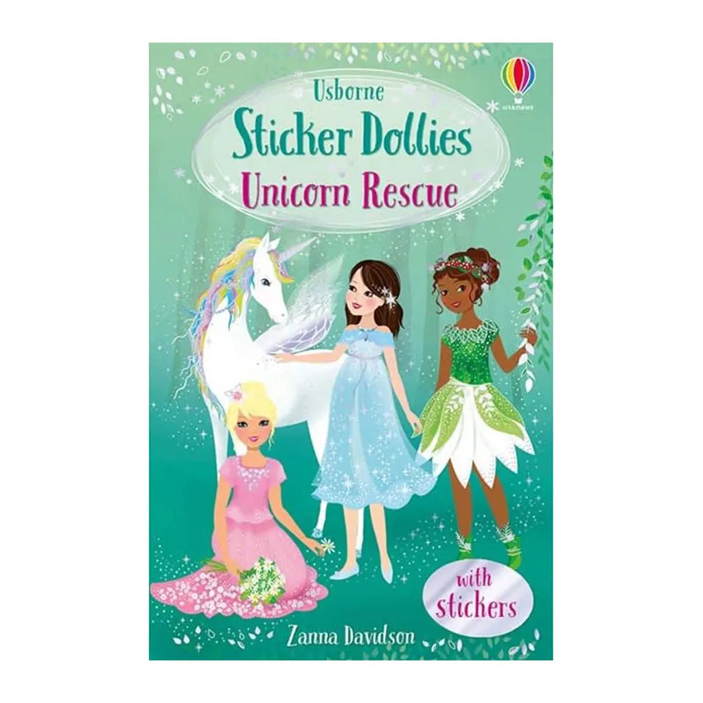 Usborne Sticker Dollies Unicorn Rescue