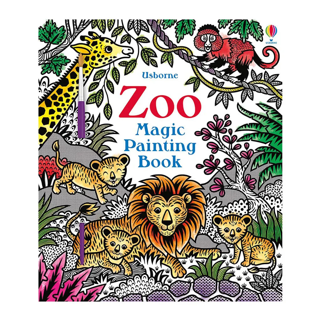 Usborne Zoo Magic Painting Book