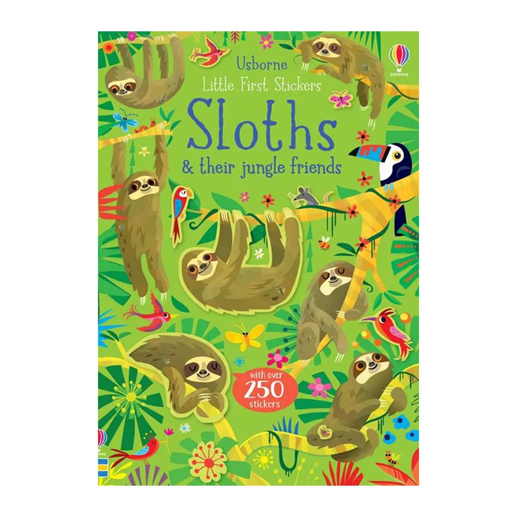 Usborne Little Stickers Sloths &amp; Their Jungle Friends