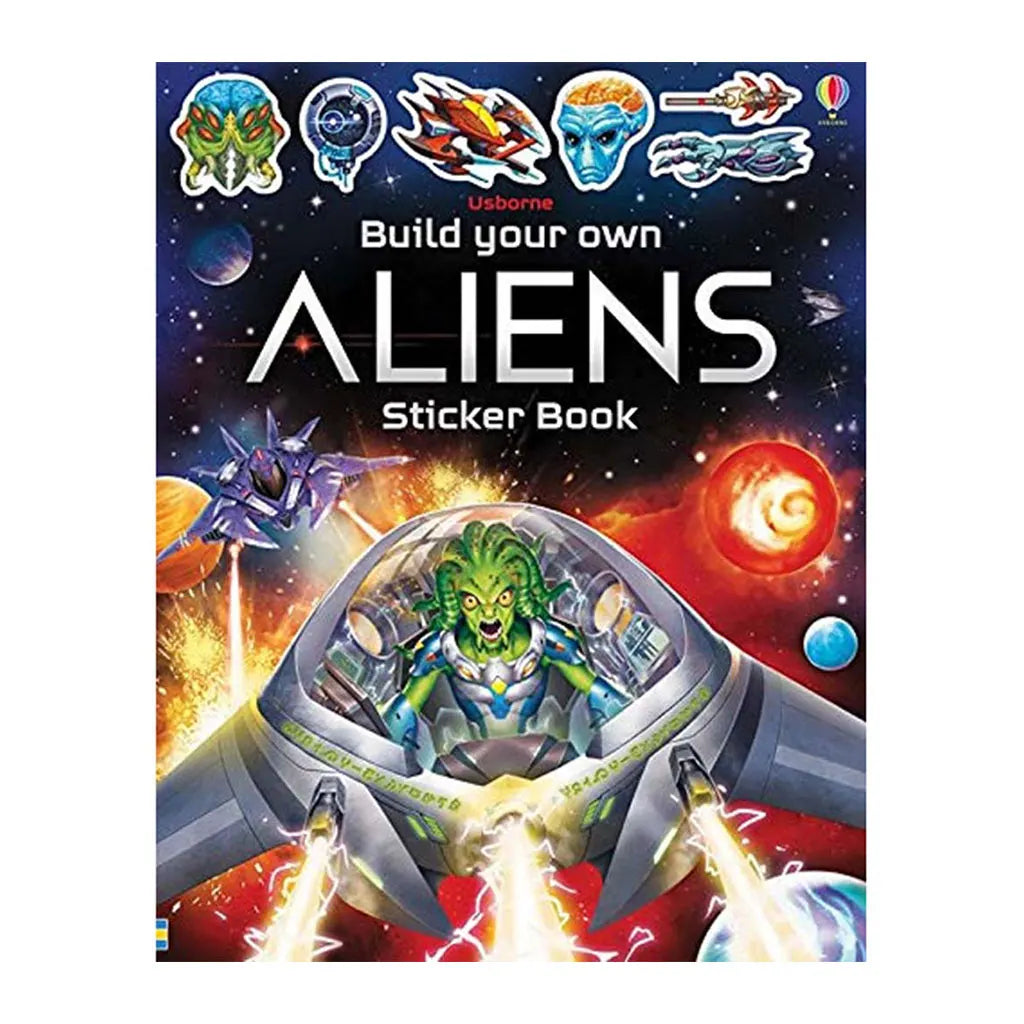 Usborne Build Your Own Aliens Sticker Book